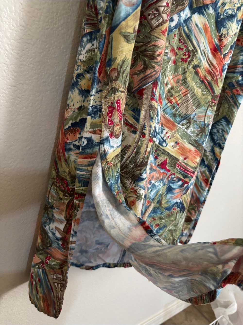 Melrose Studio Petites Size Large 2 Piece Hawaiian Dress Set - Picture 4 of 7